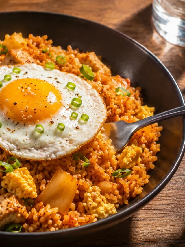 Kimchi Chicken Fried Rice