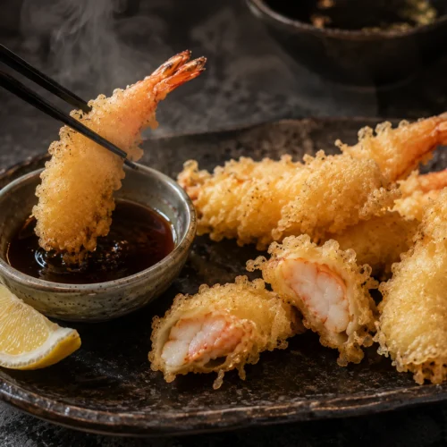 tempura shrimp recipe final image