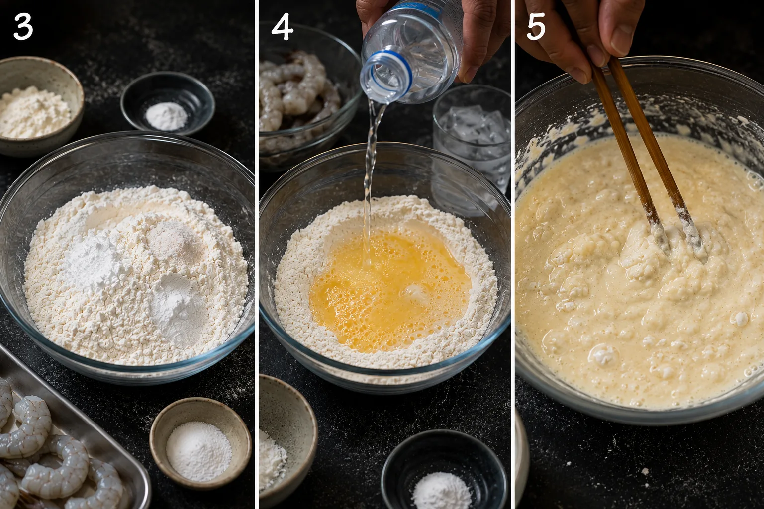 tempura shrimp recipe stage 2