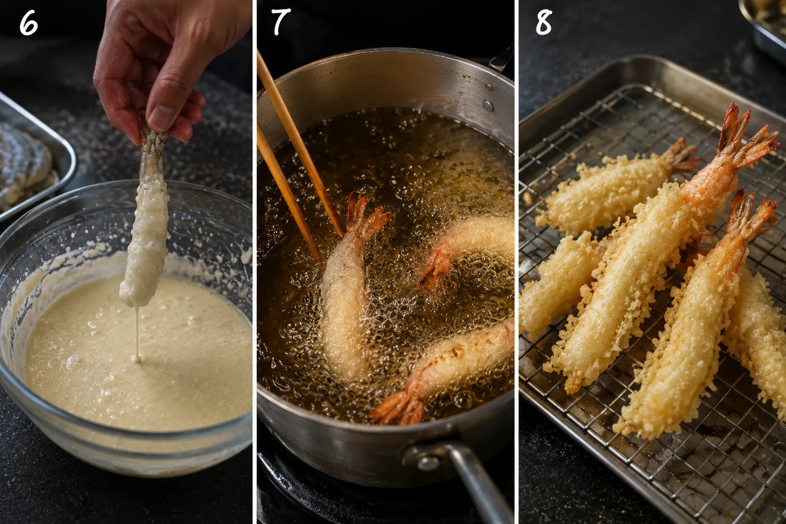 tempura shrimp recipe stage 3