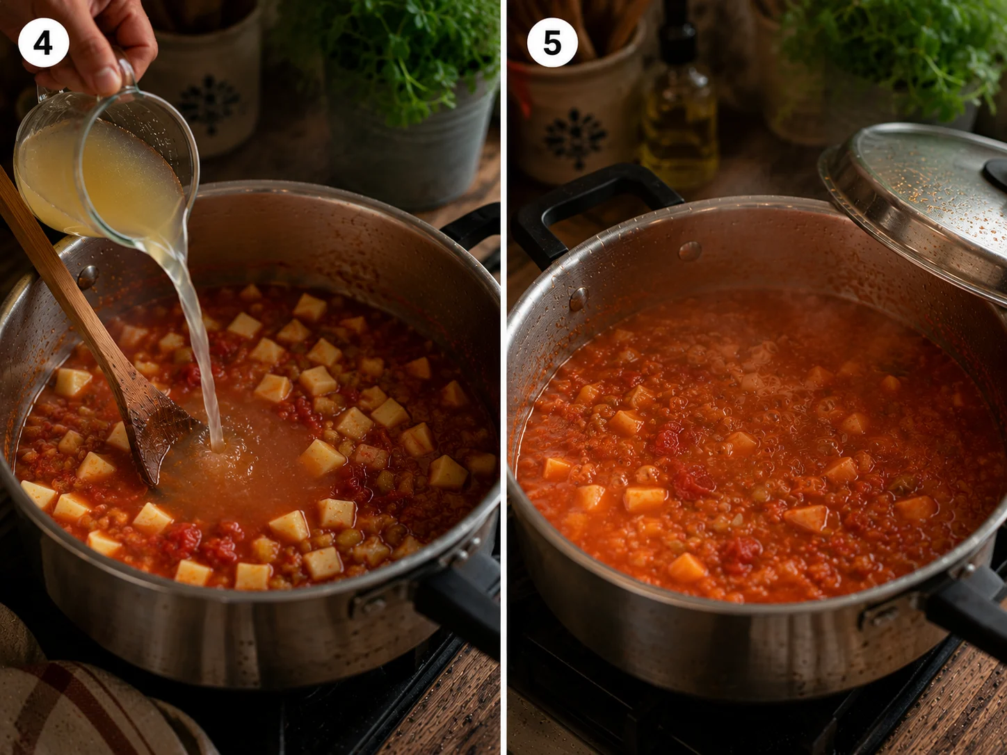 manhattan clam chowder recipe stage 2