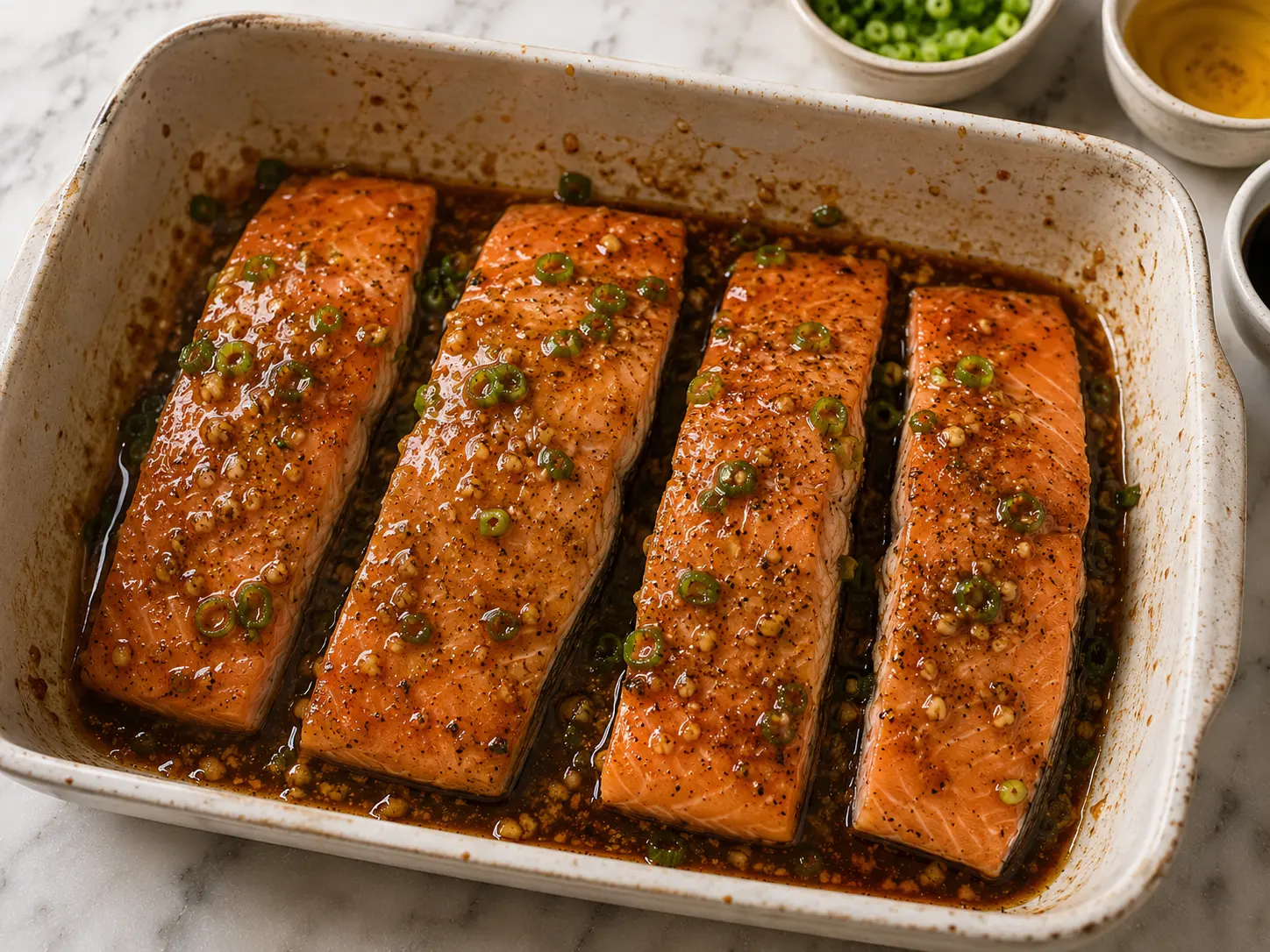 salmon marinade stage 2