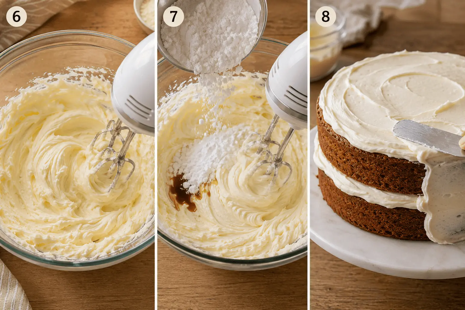 Carrot Cake Recipe with Pineapple stage 3