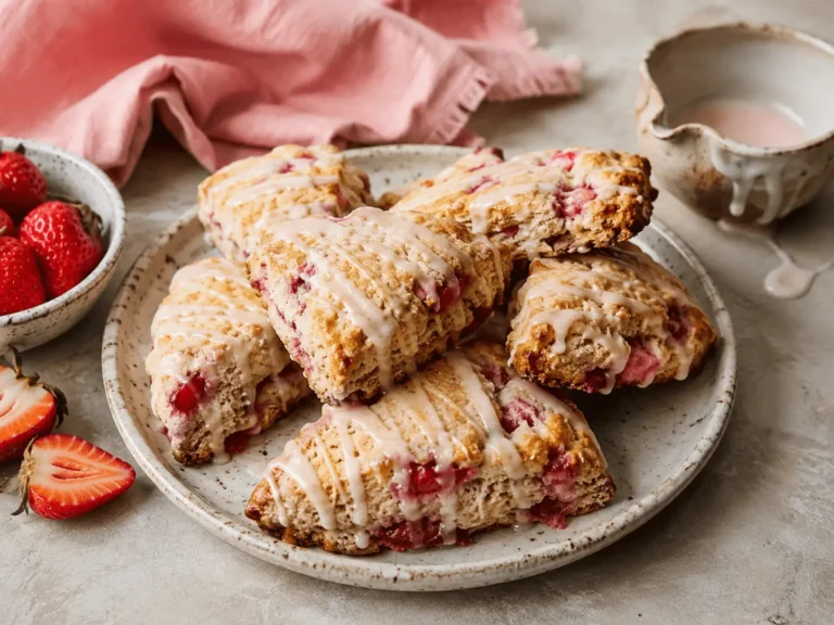 strawberry scone recipe main image