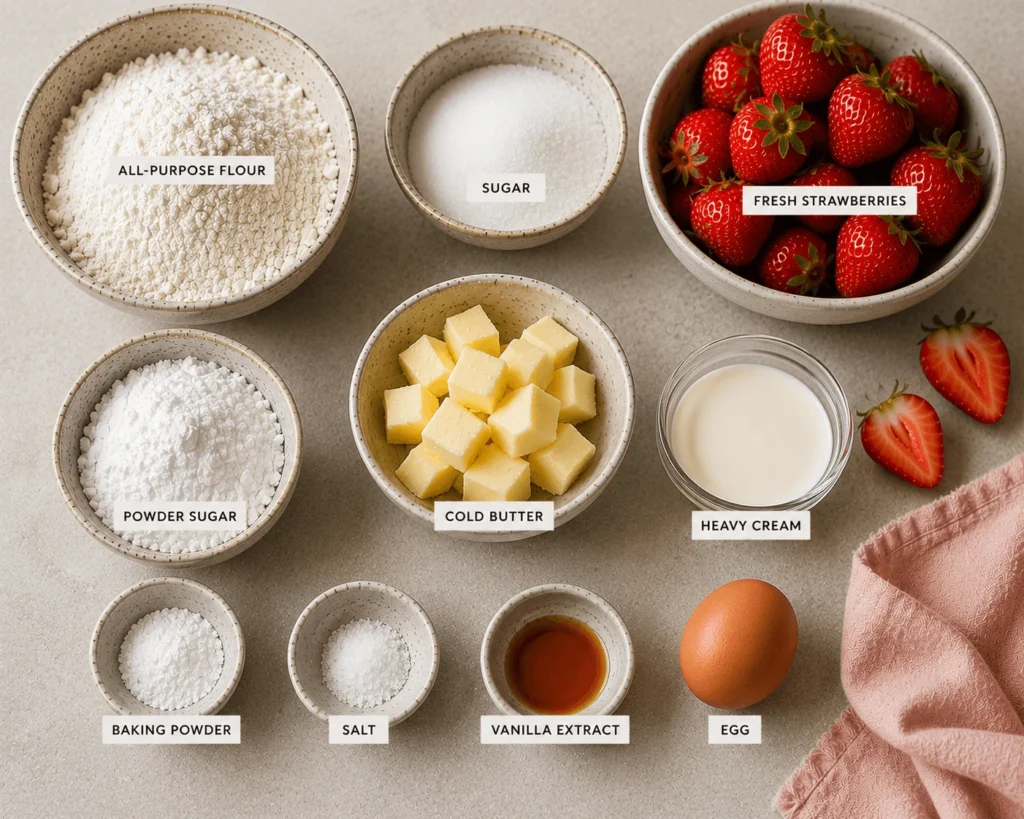 strawberry scone recipe