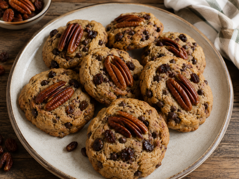 chocolate chip cookies with raisins main image