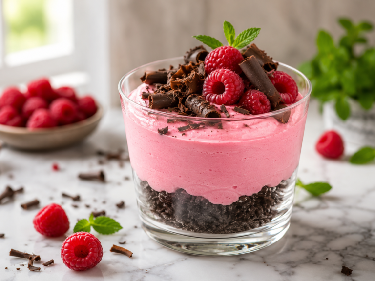 easy raspberry mousse recipe main image