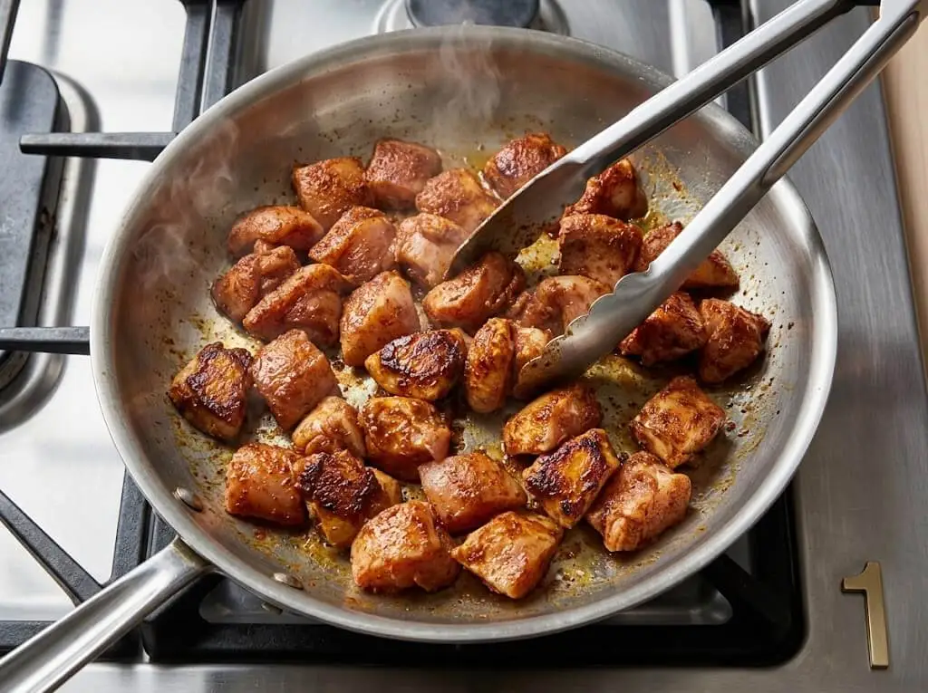 spicy chicken wrap stage 1