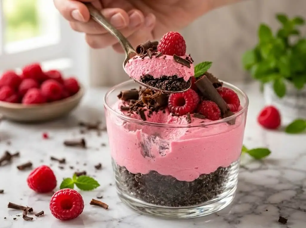 raspberry mousse final