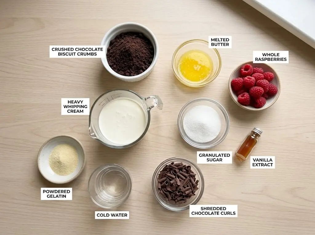 raspberry mousse recipe