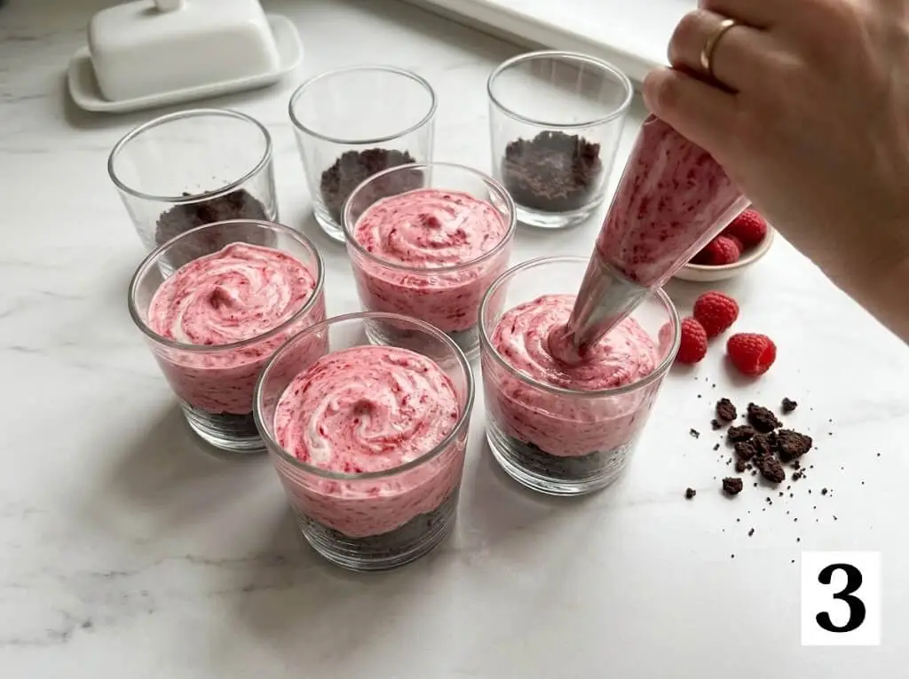 raspberry mousse stage 3