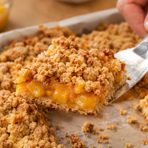 peach crumb bars final image