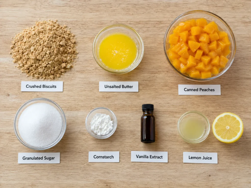 peach crumb bars recipe
