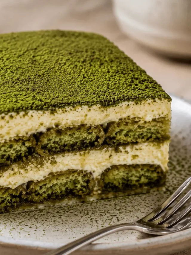 Matcha Tiramisu Recipe