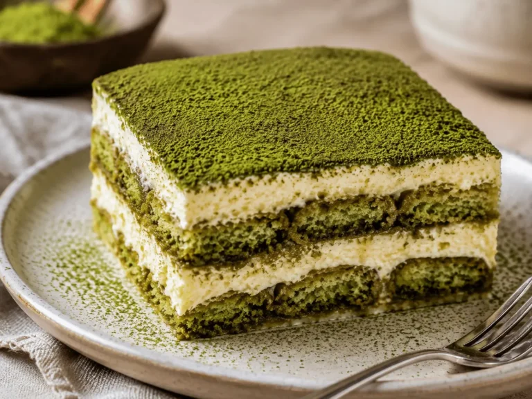 Matcha Tiramisu Recipe