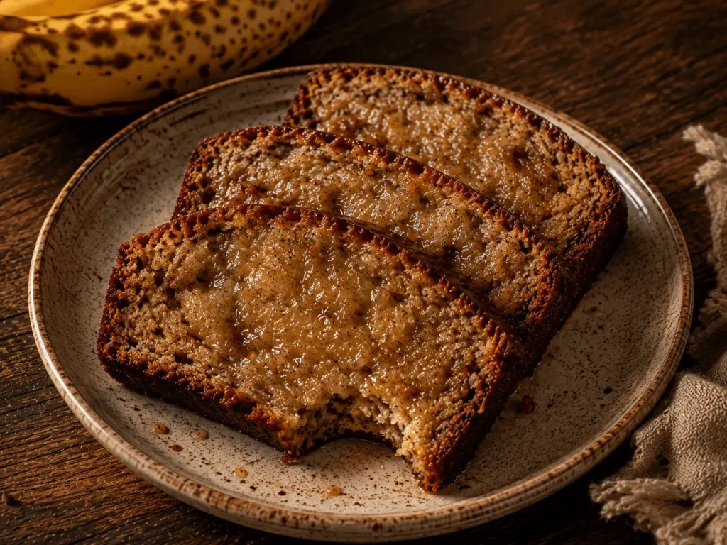 banana bread recipe with yogurt final image