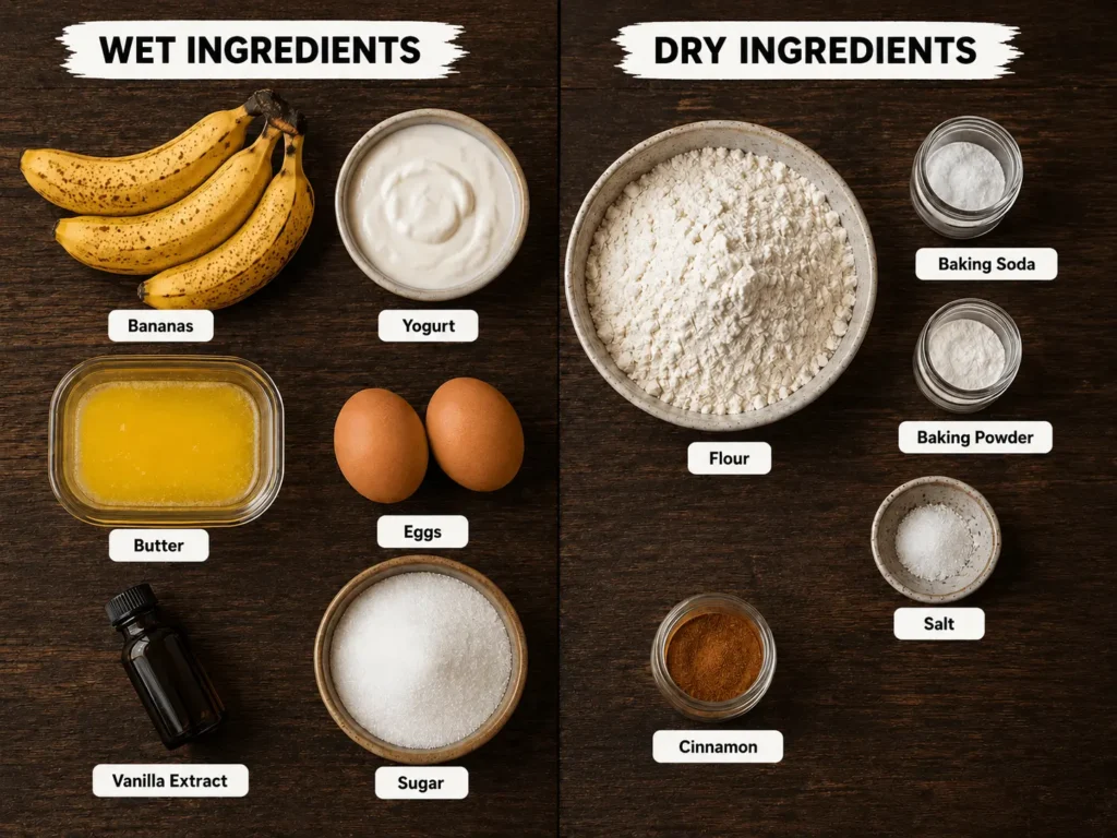 banana bread recipe with yogurt