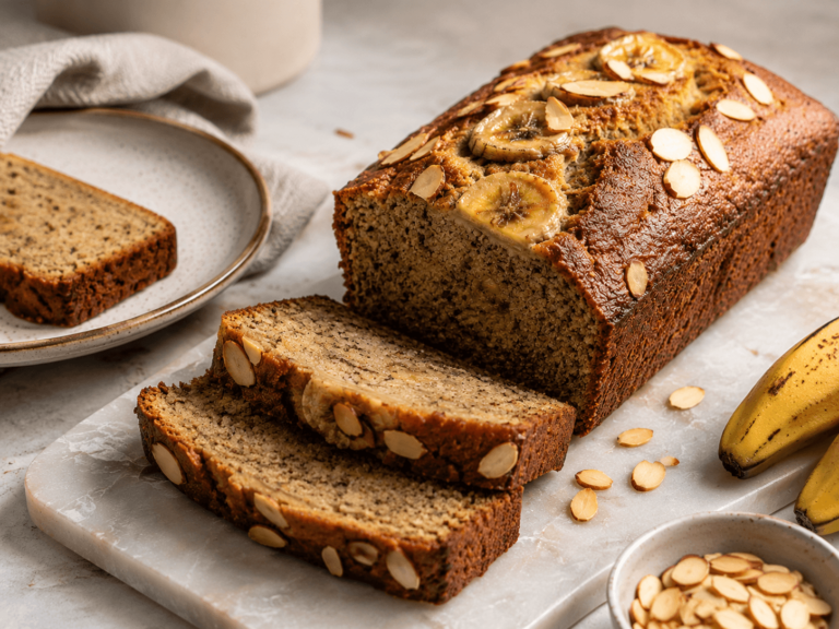 almond flour banana bread