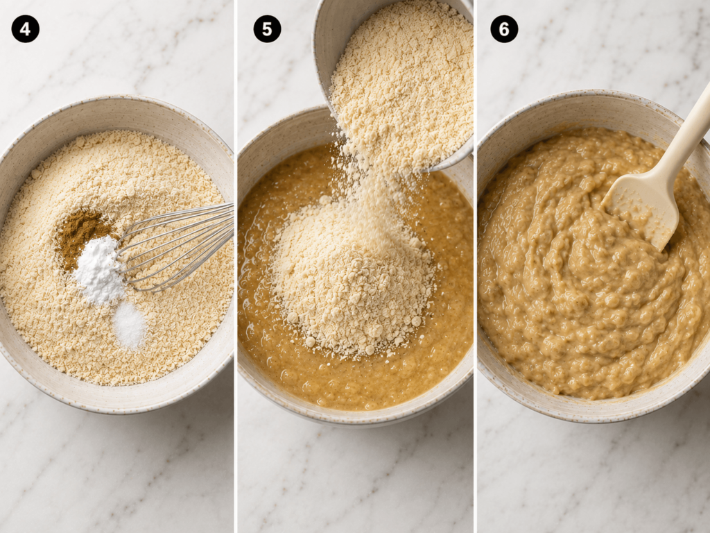 almond flour banana bread recipe stage 2