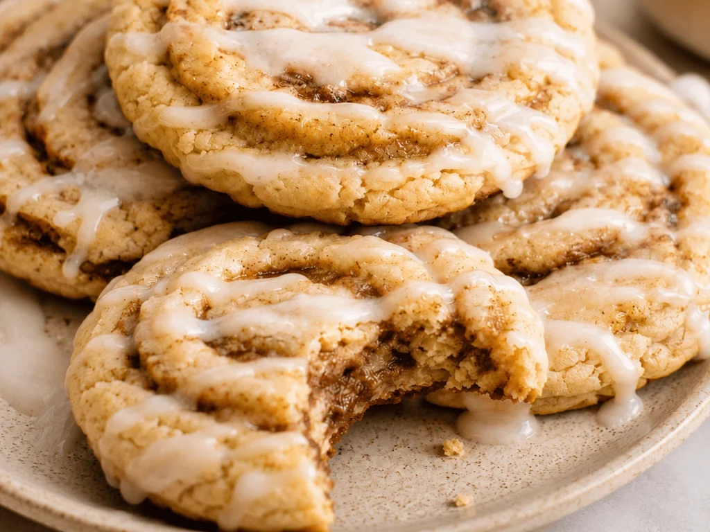 cinnamon roll cookies final image
