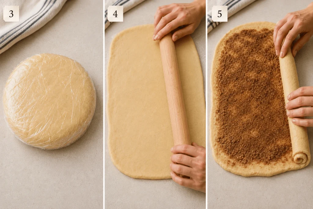 cinnamon roll cookies stage 2