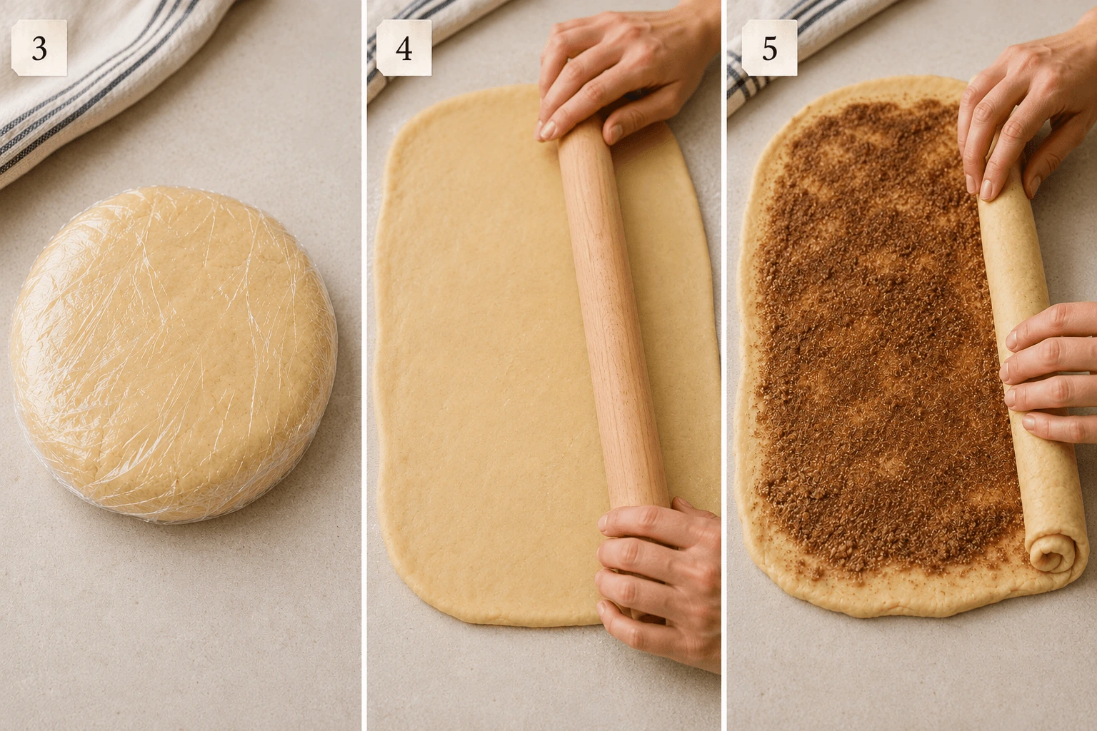 cinnamon roll cookies stage 2