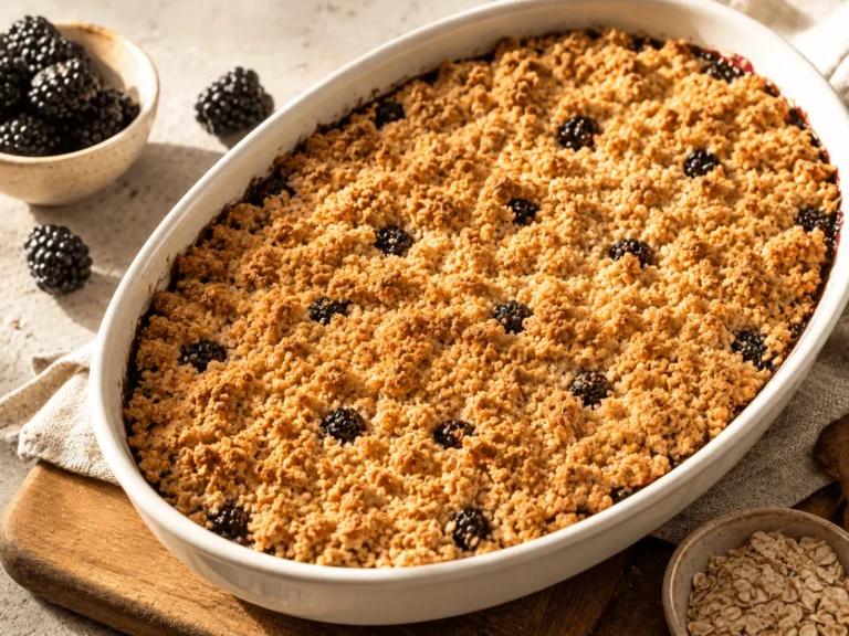 blackberry crumble recipe main image