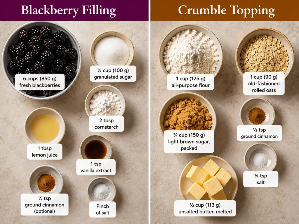 blackberry crumble recipe recipe