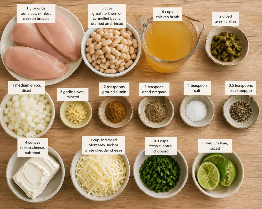 white bean chicken chili recipe