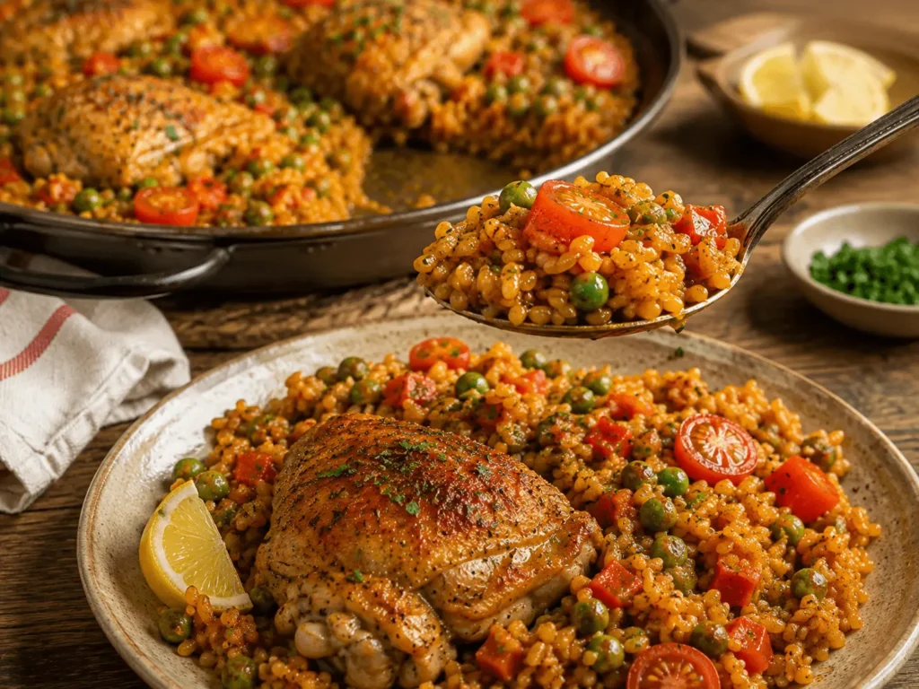 chicken paella final image