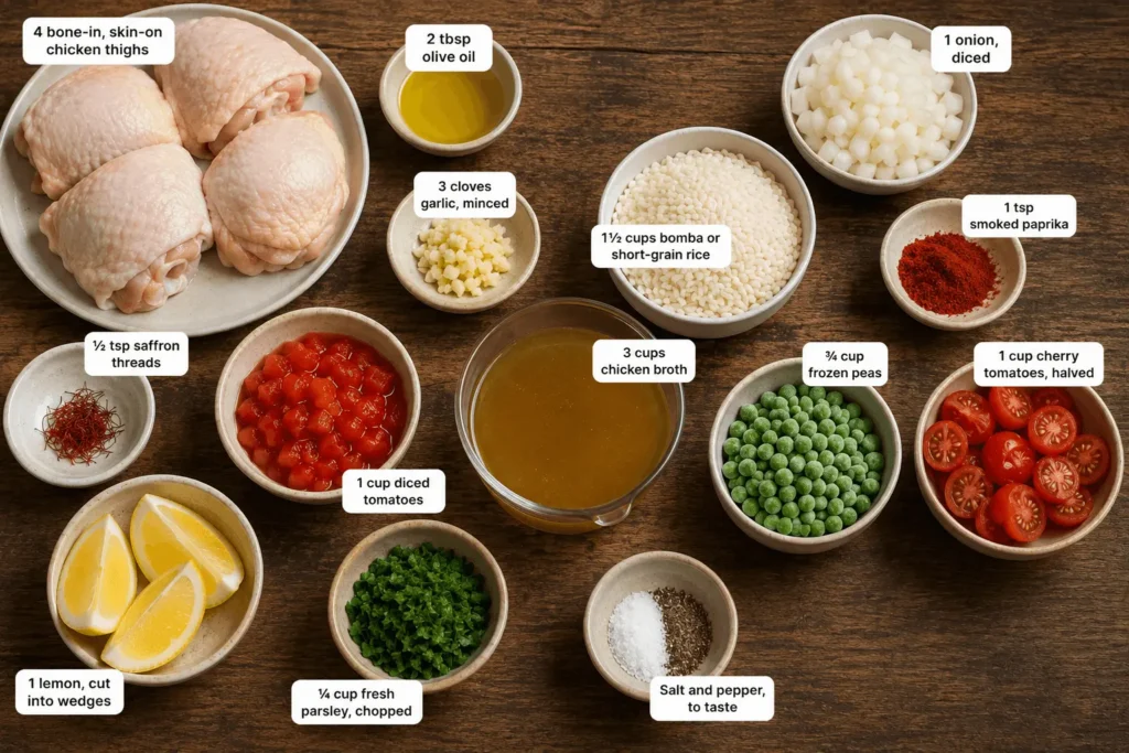chicken paella recipe