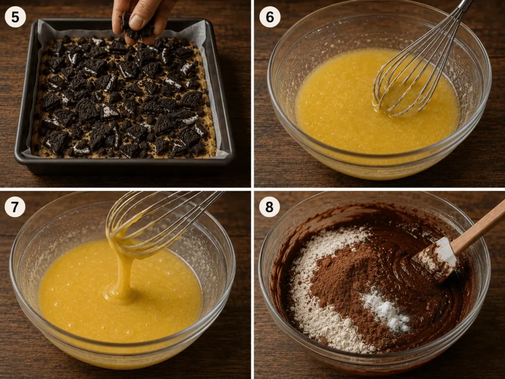 sluty chocolate brownies stage 2