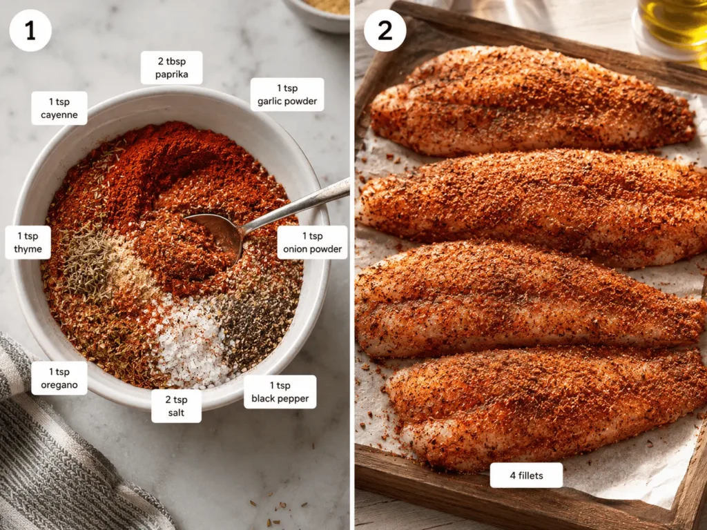 cajun catfish stage 1