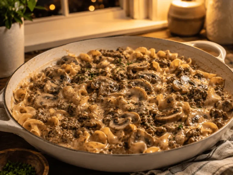 beef stroganoff with cream of mushroom soup main image