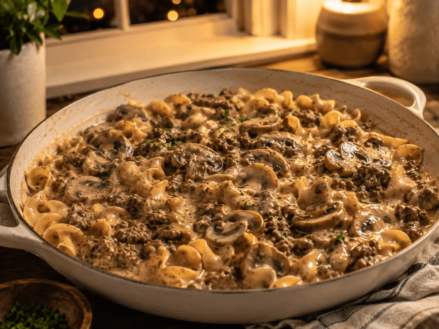 beef stroganoff with cream of mushroom soup main image