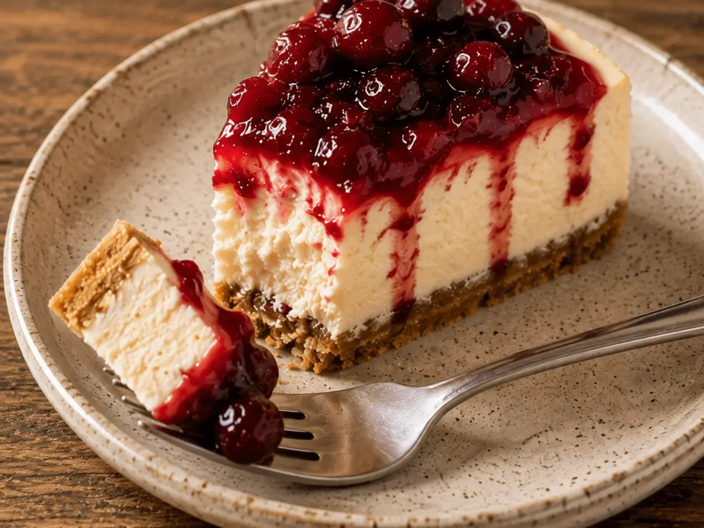 cranberry cheesecake final image