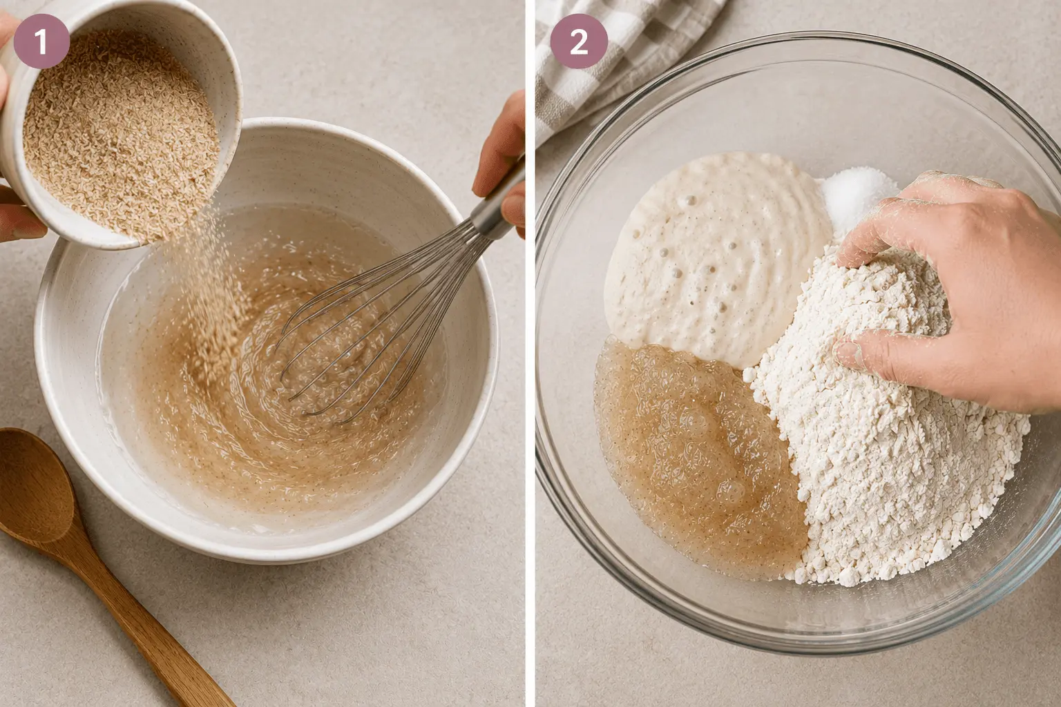 gluten free sourdough bread stage 1