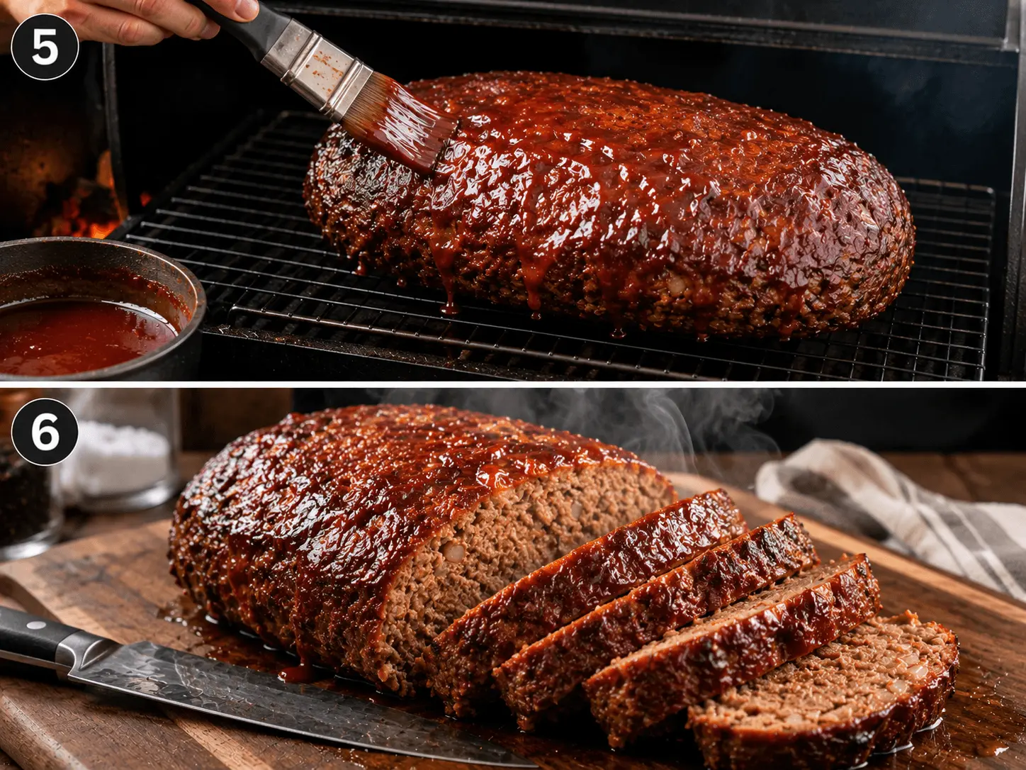 smoked meatloaf stage 3