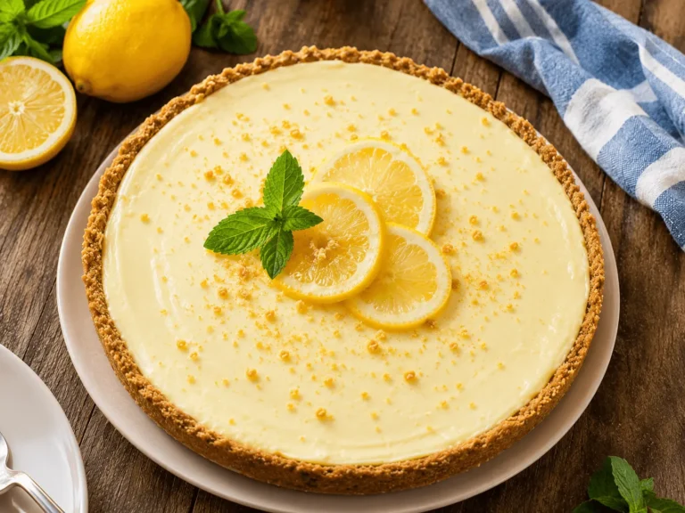 3 ingredient no bake cheesecake main image