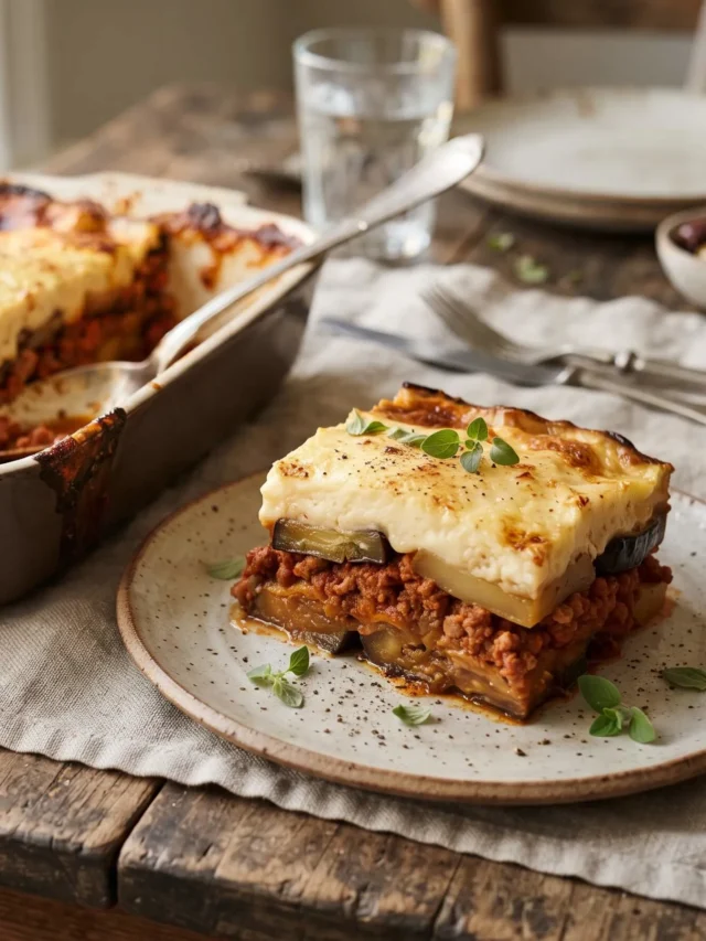 Moussaka Recipe