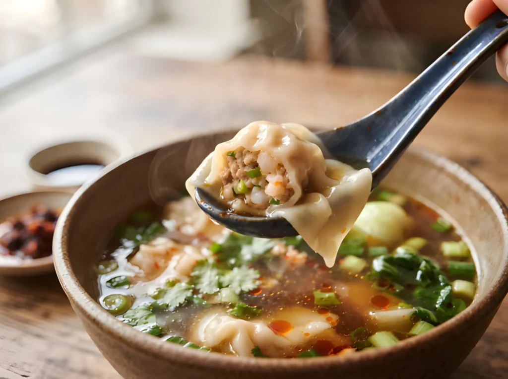 wonton soup recipe final result