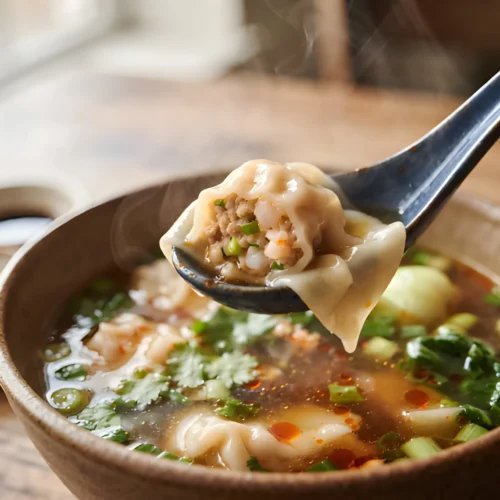 wonton soup recipe final result