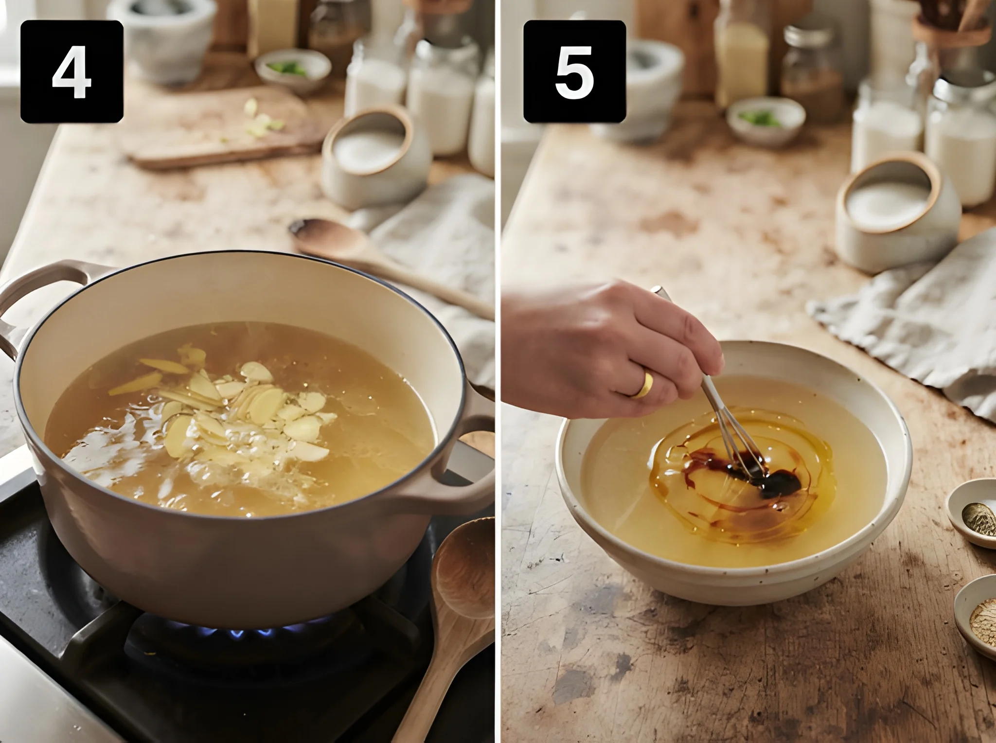 wonton soup recipe Build the Broth