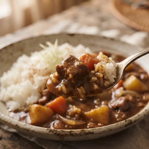 japanese curry recipe final result