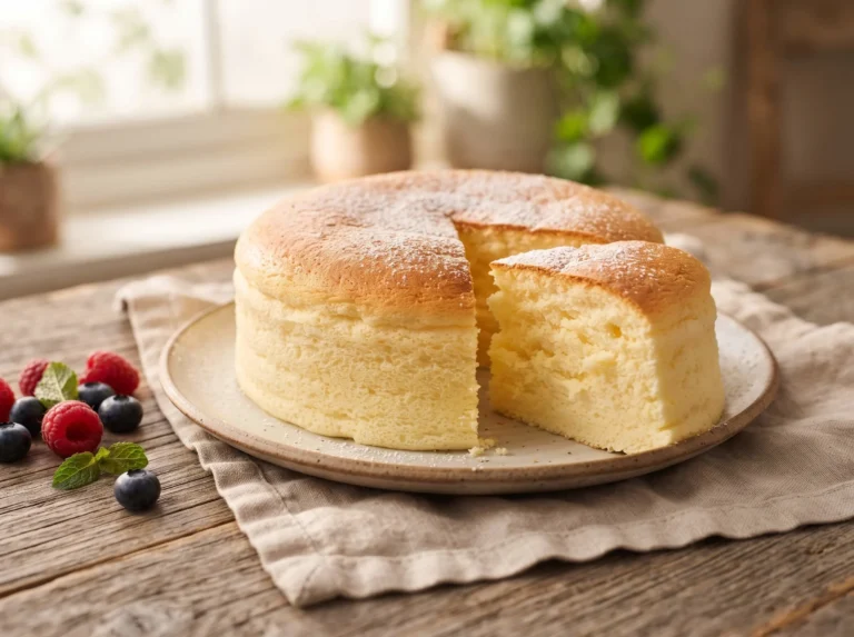 japanese cheesecake recipe final result