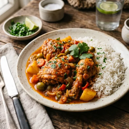 pollo guisado recipe main dish