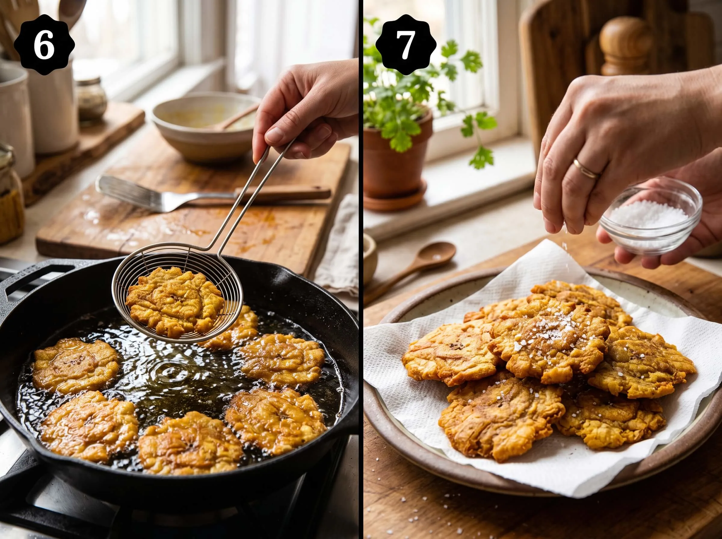 tostones recipe Second Fry