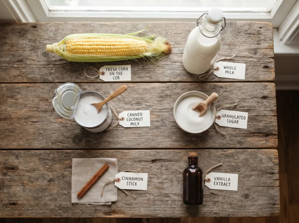 Majarete dominicano recipe ingredients