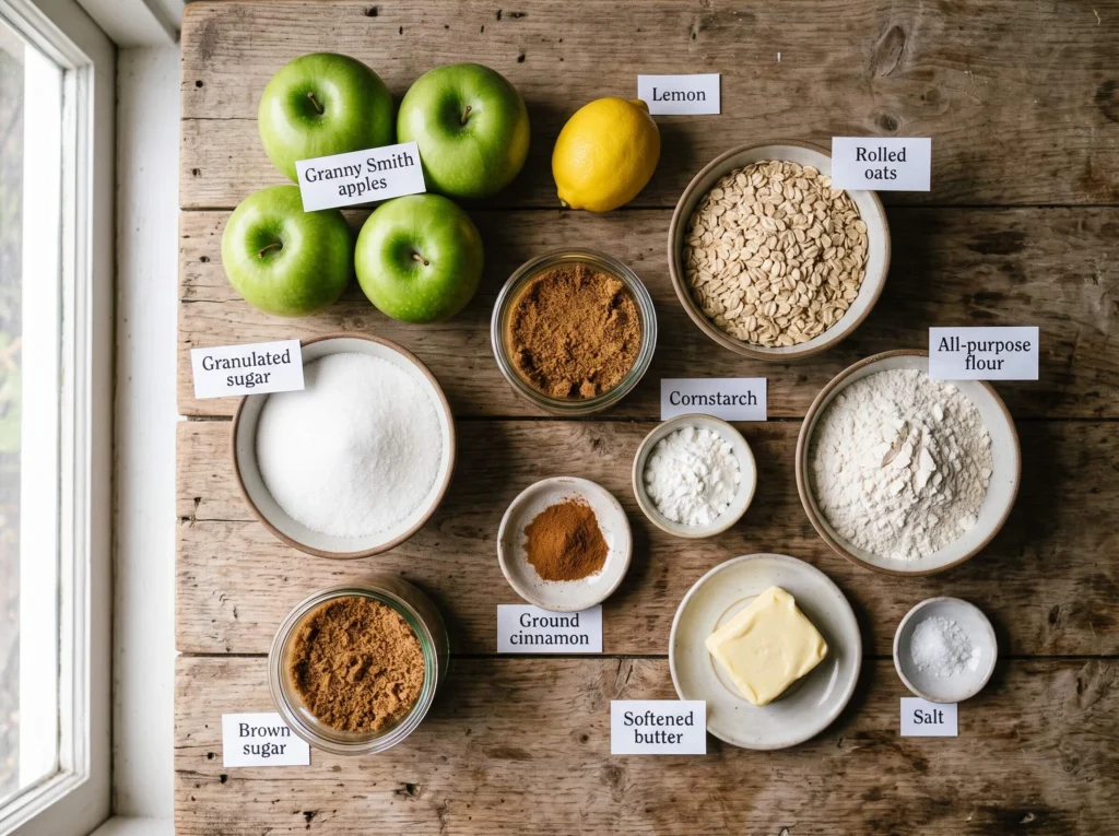 granny smith apples for apple crisp recipe