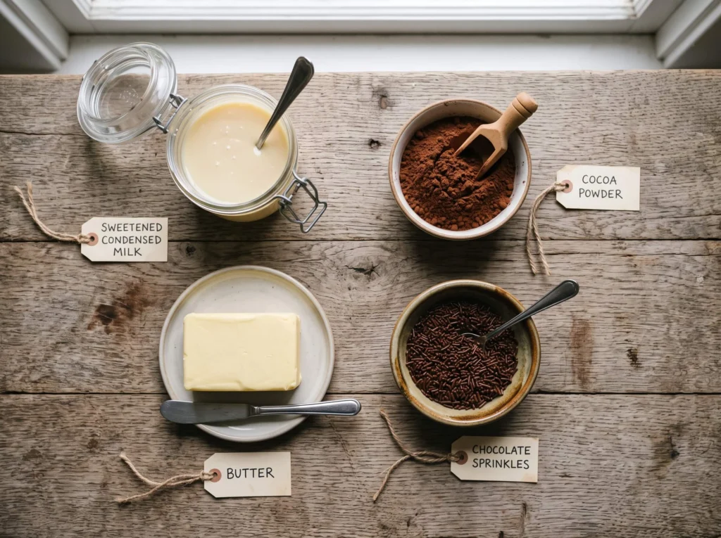 brigadeiro recipe Ingredients